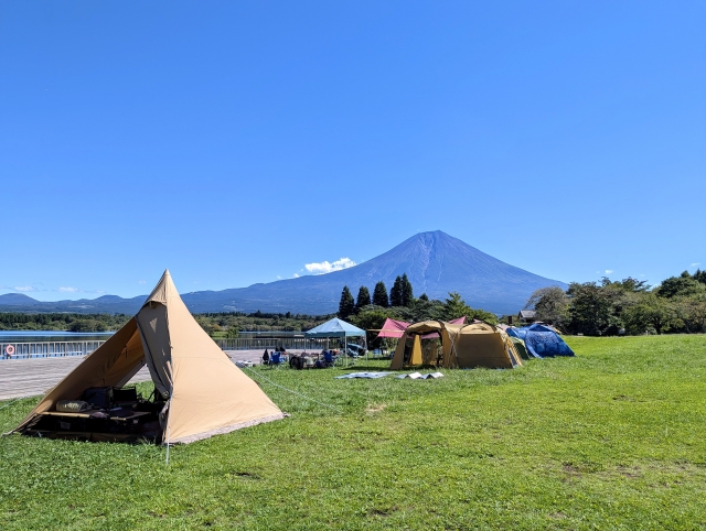 田貫湖キャンプ場