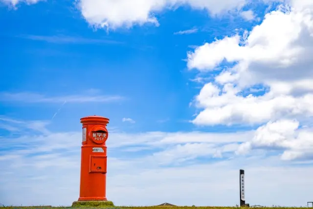 朝熊山頂展望台の天空のポスト