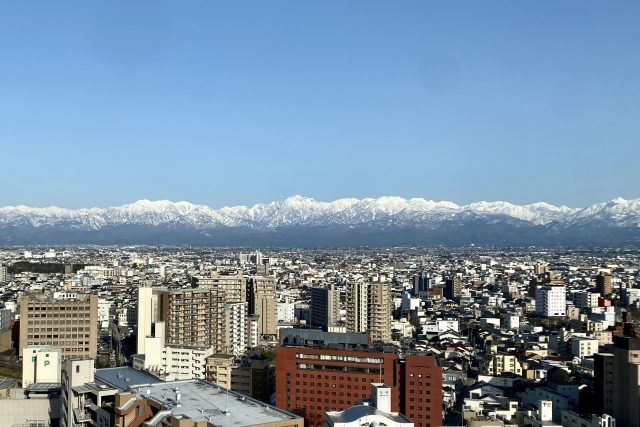 富山市街地