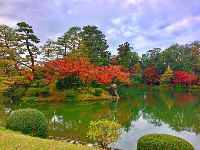 兼六園の紅葉