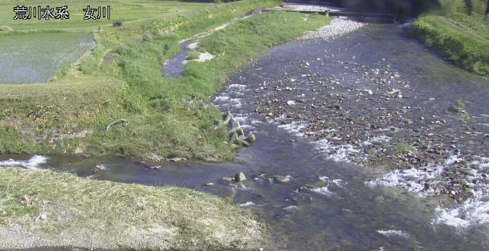 女川・藤沢川合流地点