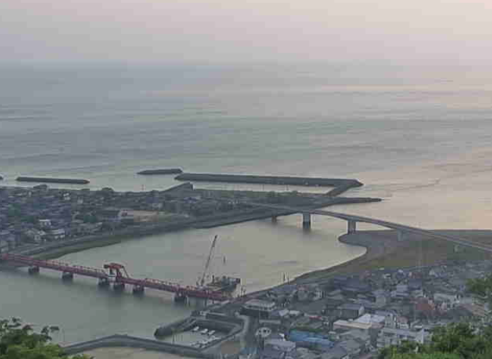 大洲市肱川河口