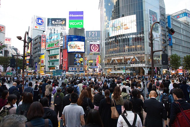 渋谷スクランブル交差点