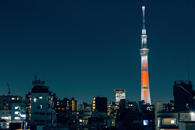 東京スカイツリーのイルミネーション