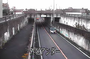 栃木県道46号宇都宮真岡線外堀アンダー