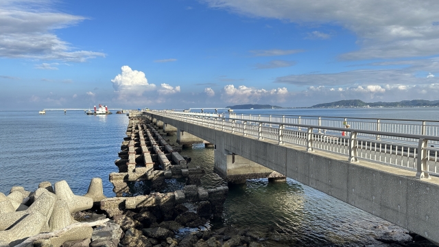 館山夕日桟橋