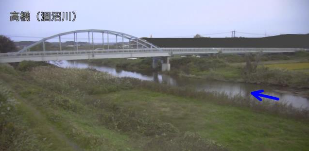 涸沼川高橋