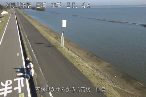 霞ヶ浦西浦中岸20.4K出島