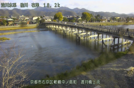 桂川嵐山渡月橋