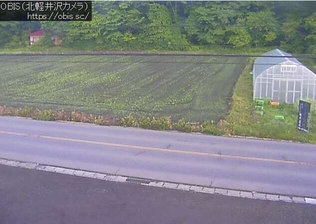 国道146号北軽井沢交差点付近