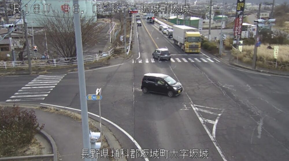 国道18号96K坂城