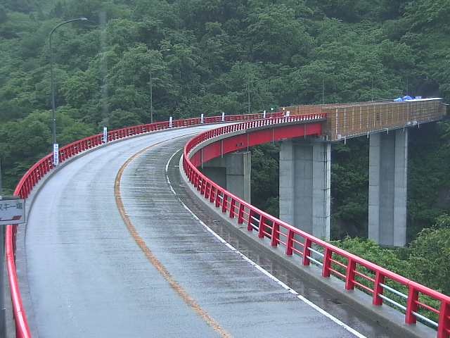 国道304号南砺市梨谷