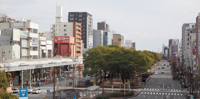 四日市市内