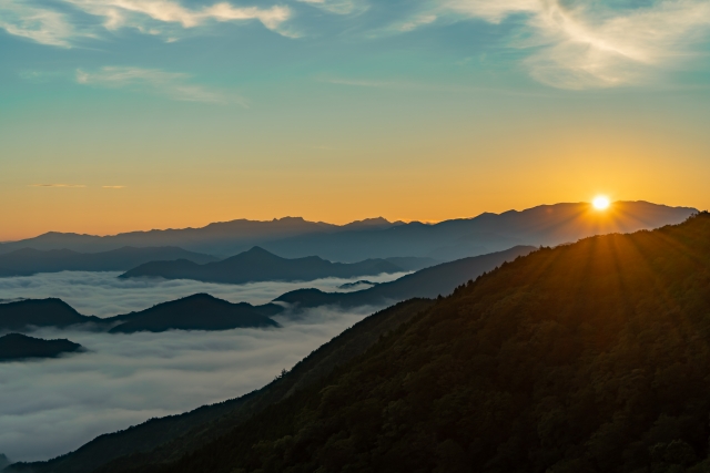 野迫川村雲海