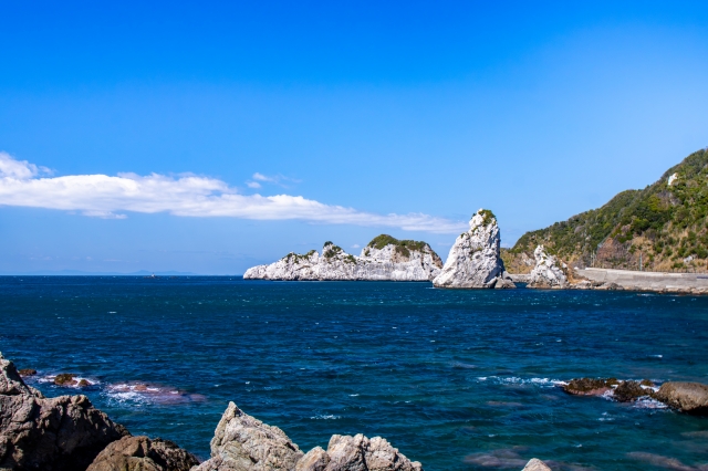 和歌山県白崎海岸
