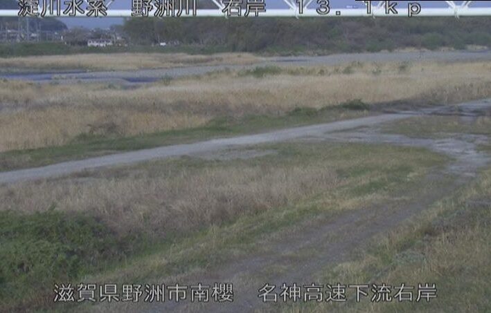 野洲川右岸13.1kp