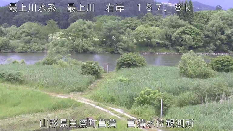 最上川右岸167.8k