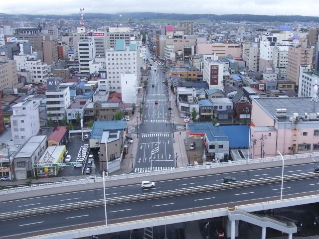 青森市街地