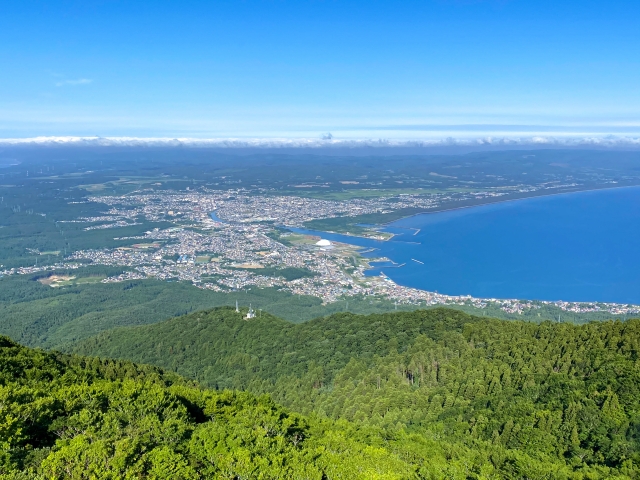 釜臥山展望台