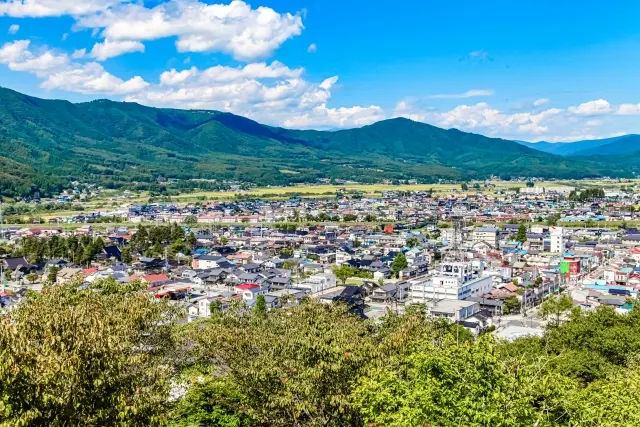 鍋倉山展望台