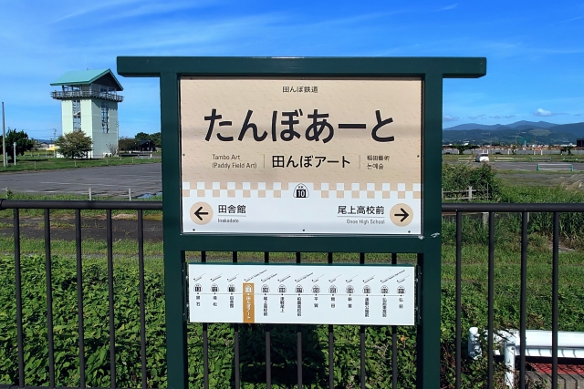 田んぼアート