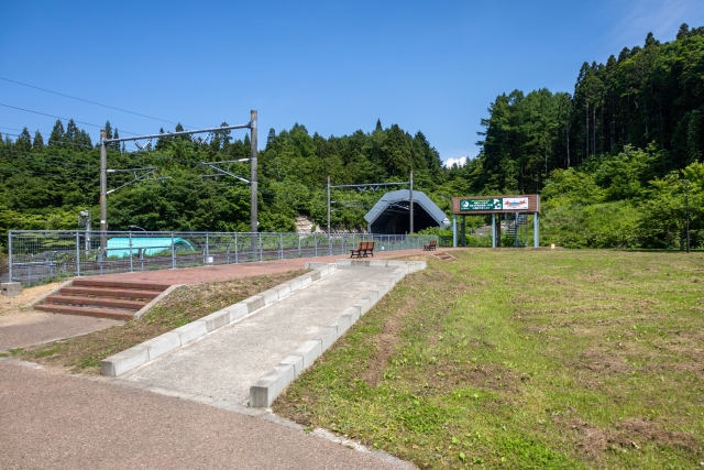 青函トンネル入口広場