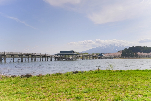 岩木川岩木山