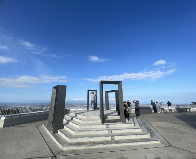 藻岩山山頂展望台