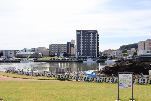 網走市網走川