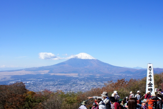 金時山山頂