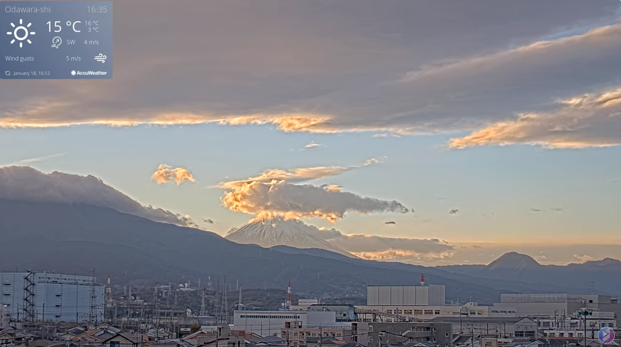 新光電子富士山