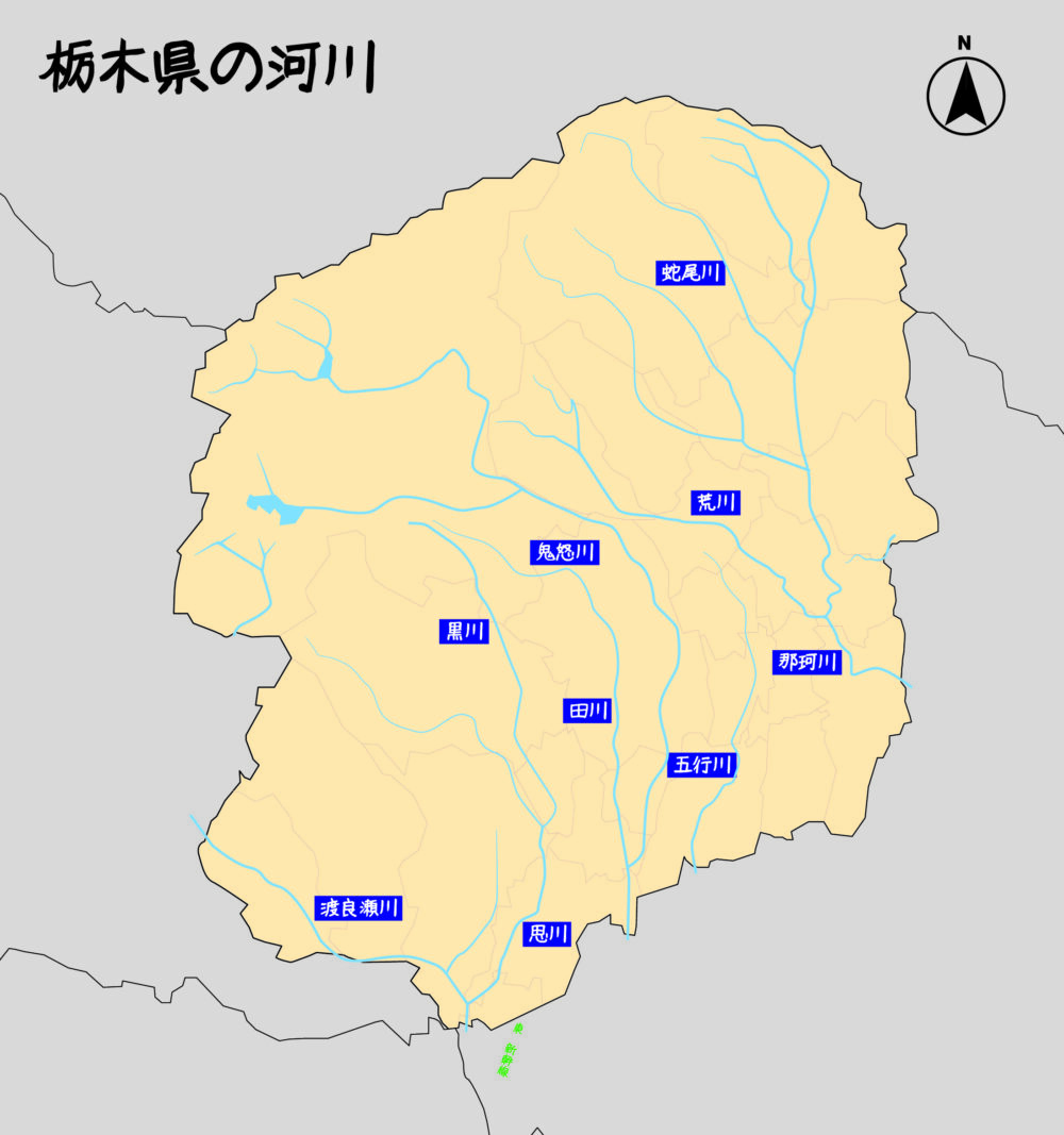 栃木県の河川
