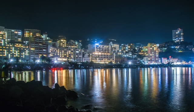 熱海海岸夜景
