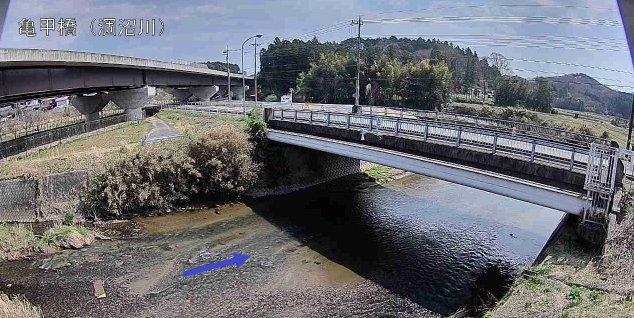 涸沼川亀甲橋