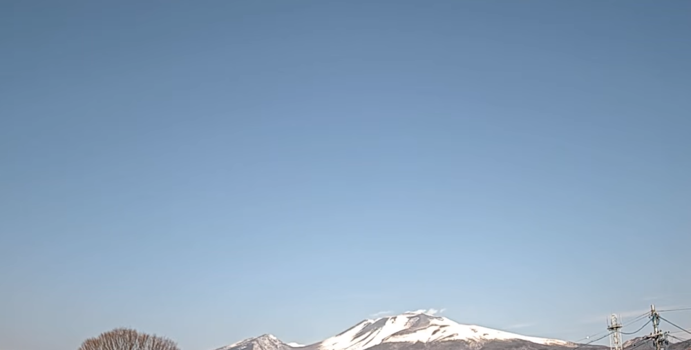 軽井沢町星空・浅間山