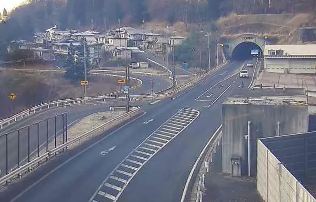 国道142号落合ライブカメラ | 長野県諏訪郡下諏訪町東町上