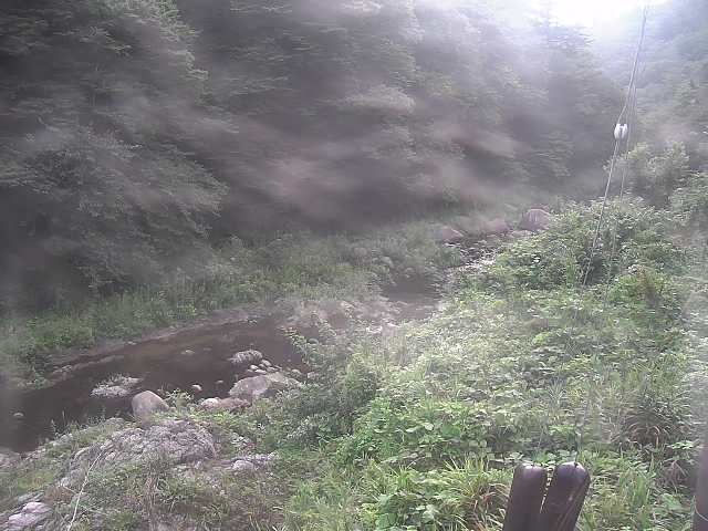夏井川篭場の滝付近