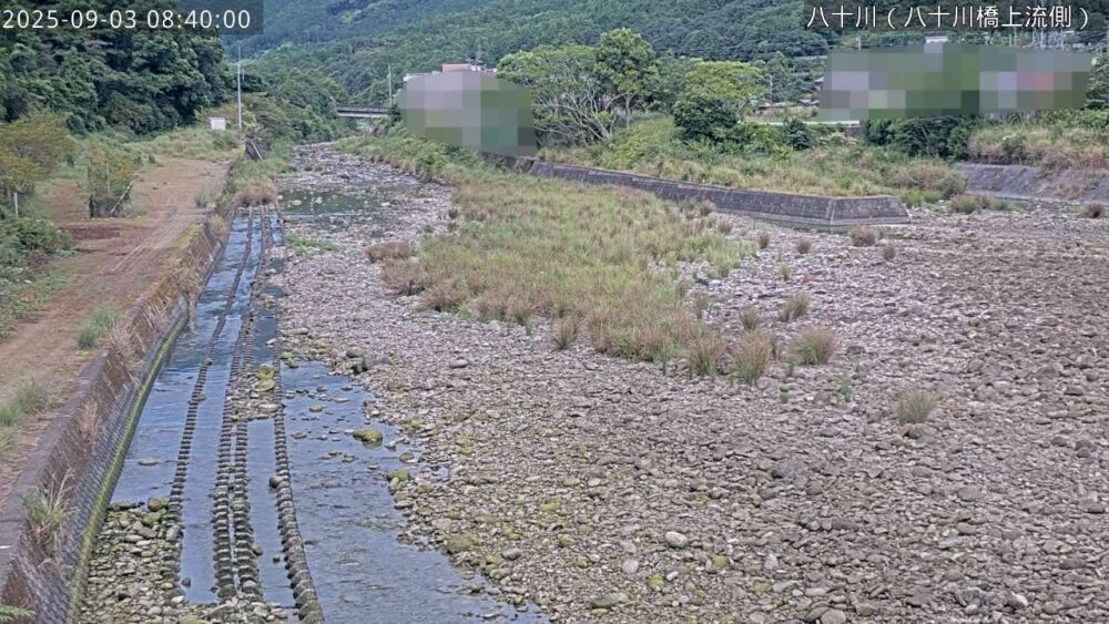 八十川八十川橋上流側