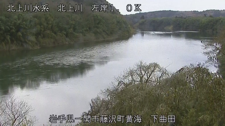 北上川左岸1.0K下曲田