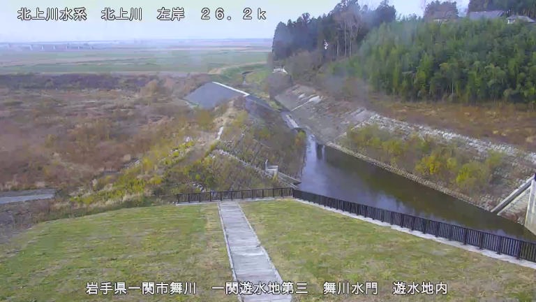 北上川左岸26.2k舞川水門