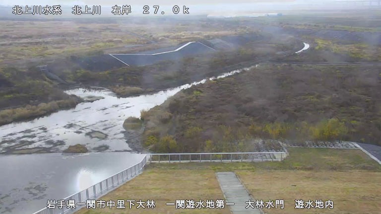 北上川右岸27.0k大林水門