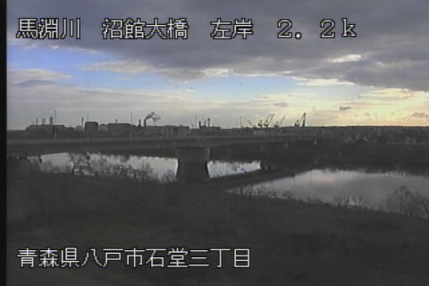 馬淵川左岸2.2k沼館大橋