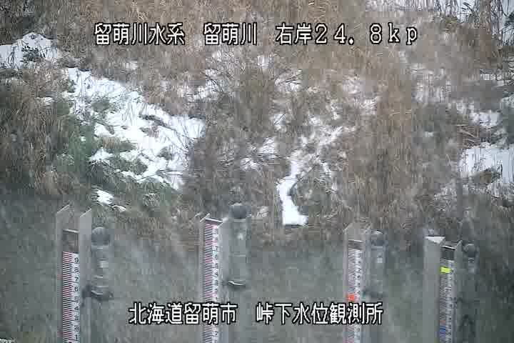 留萌川右岸24.8kp峠下観測所