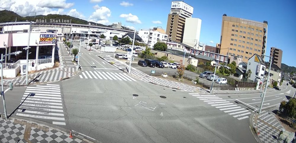 兵庫県相生市栄町相生駅方面