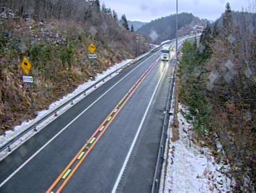 秋田自動車道八郎湖