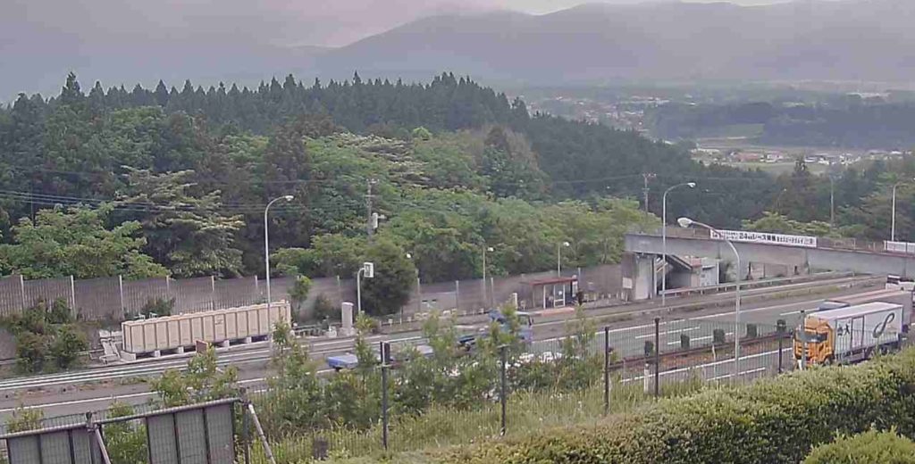 東名高速道路足柄バス停