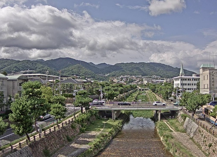 芦屋市上空北