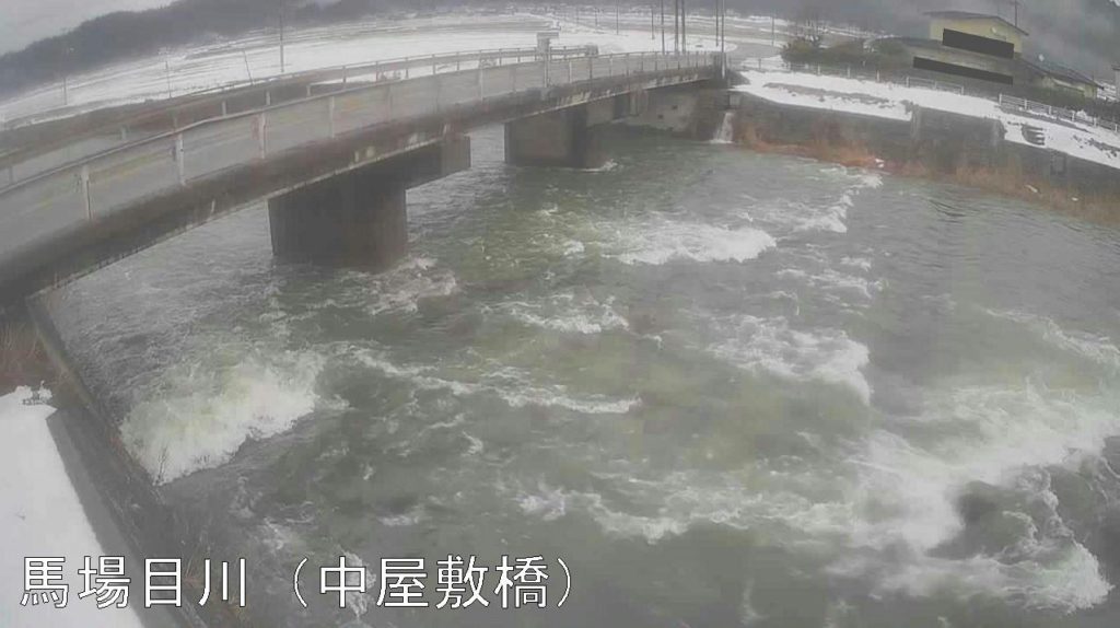 馬場目川中屋敷橋