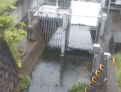 百々池排水路浜道町