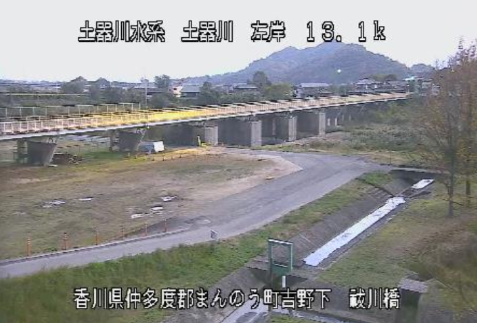 土器川左岸13.1K祓川橋